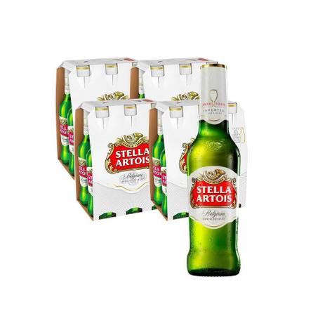 Cerveja Stella Artois Long Neck 275ml CX 24 UN