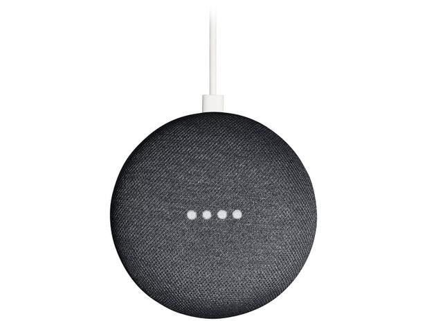 Nest Mini 2ª geração Smart Speaker – com Google Assistente Cor Carvão