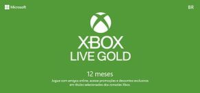 Xbox Live 12 Meses – Digital Gift Card