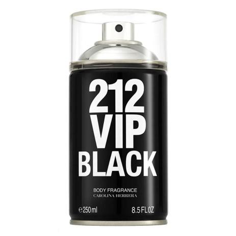 Body Spray Masculino 212 VIP Men Black Carolina Herrera 250ml