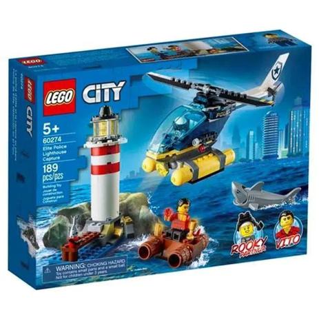 LEGO City Polícia de Elite: Captura no Farol 60274 – 189 Peças