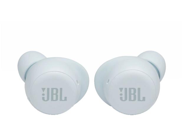 Fone de Ouvido Bluetooth JBL Live Free NC+ – True Wireless com Microfone à Prova de Água Branco