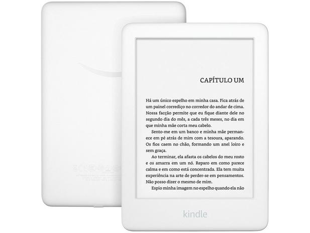 Kindle 10ª Geração Tela 6” 8GB Wi-Fi Luz Embutida – Branco