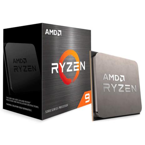 Processador AMD Ryzen 9 5900X, Cache 70MB, 3.7GHz (4.8GHz Max Turbo), AM4 – 100-100000061WOF