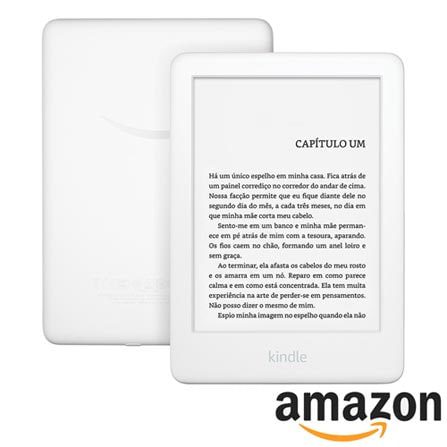 E-reader Amazon Kindle 10ª Geração com 6”, 8GB com Iluminação, Branco
