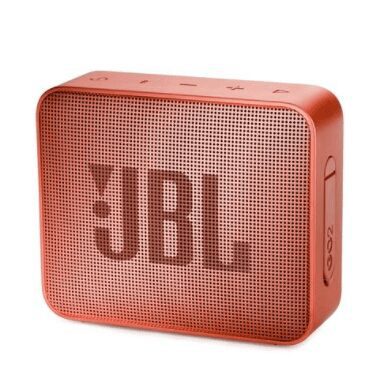 Caixa de Som JBL Go 2, Bluetooth, À Prova D´Água, 3.1W, Rose – JBLGO2CINNAMON