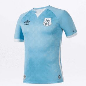 Camisa Masculina Umbro Santos Of.3 2020 (Classic S/N) Umbro – Azul+Branco
