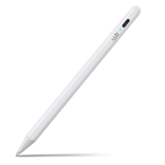 Caneta Pencil WB Para iPad com Palm Rejection e Ponta de Alta Precisão de 1.0mm – Branca