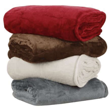 Cobertor Solteiro Comfy Marrom – basic+