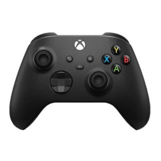 Controle Sem Fio Xbox Carbon Black Series X, S, One Preto