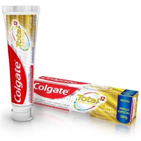 Creme Dental Colgate Total 12 Anti Tártaro 180G, Colgate