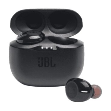Fone de Ouvido Bluetooth JBL Tune 125TWS Intra-Auricular Preto – JBLT125TWSBLK
