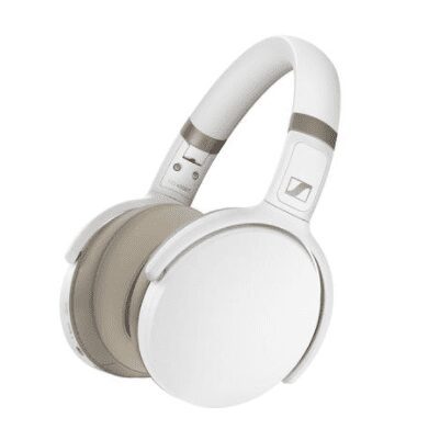 Fone de Ouvido Sem Fio Sennheiser HD 450BT, Bluetooth 5.0, com Cancelamento de Ruído, Case, Branco – 508387