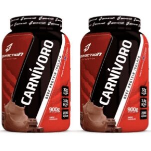 Kit 2x Carnívoro 900g Beef Protein Isolate – Body Action