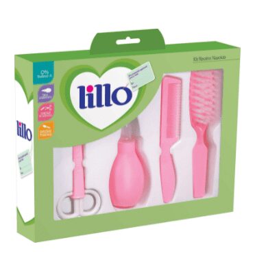 Kit Recém Nascido Higiene – Lillo, Rosa