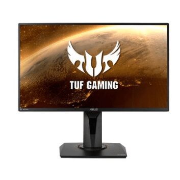 Monitor Gamer Asus TUF 24.5′ IPS, 165 Hz, Full HD, 1ms, Adaptive Sync, HDMI/DisplayPort, Ajuste de Altura, Vesa, Som Integrado – VG259QR