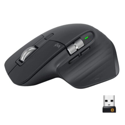 Mouse sem fio Logitech MX Master 3 com Sensor Darkfield