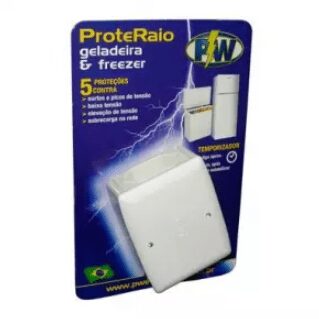 Protetor Contra Queda de Energia PW Para Freezer Ou Geladeira, Branco