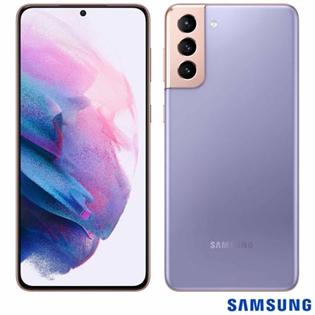 Samsung Galaxy S21+ Violeta, com Tela Infinita de 6,7″, 5G, 128GB e Câmera Tripla de 12MP + 64MP + 12MP – SM-G996BZVJZTO