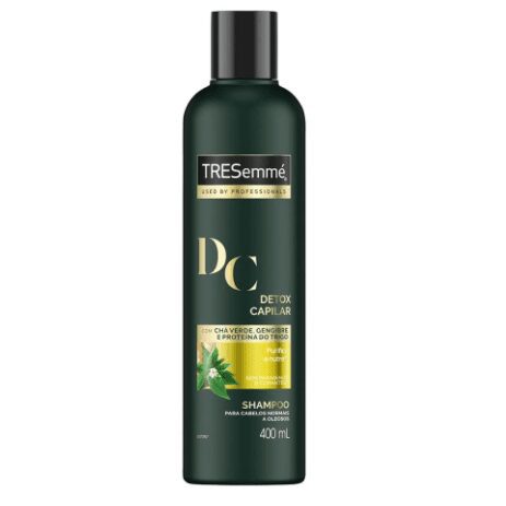 Shampoo Detox Capilar Cabelos Purificados e Nutridos 400 Ml, TRESemmé