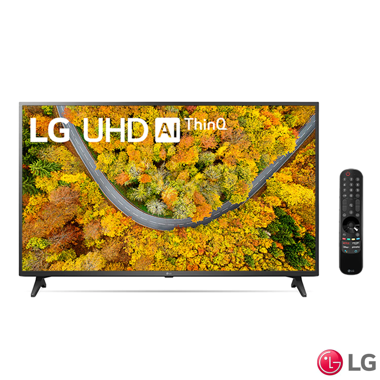 Smart TV 65” Ultra HD 4K LED LG 65UP7550 – 60Hz Wi-Fi e Bluetooth Alexa 2 HDMI 1 USB