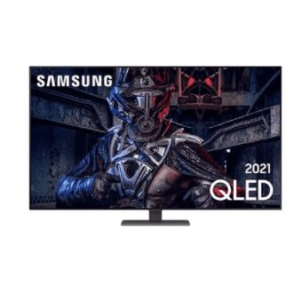 Smart TV Samsung 55´ 4K QLED 55Q80A, 120Hz, Processador IA, HDR10+, Tela Infinita, Alexa Built In – QN55Q80AAGXZD