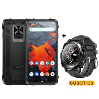 Smartphone Cubot KingKong 7 8GB RAM 128GB NFC resistente à prova d’água + Smartwatch Cubot C3