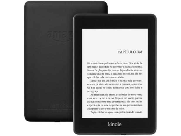 Kindle Paperwhite Amazon à Prova de Água – Tela 6” 8GB Wi-Luz Embutida Preto