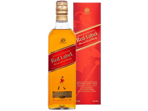 Whisky Johnnie Walker Escocês Red Label – 750ml