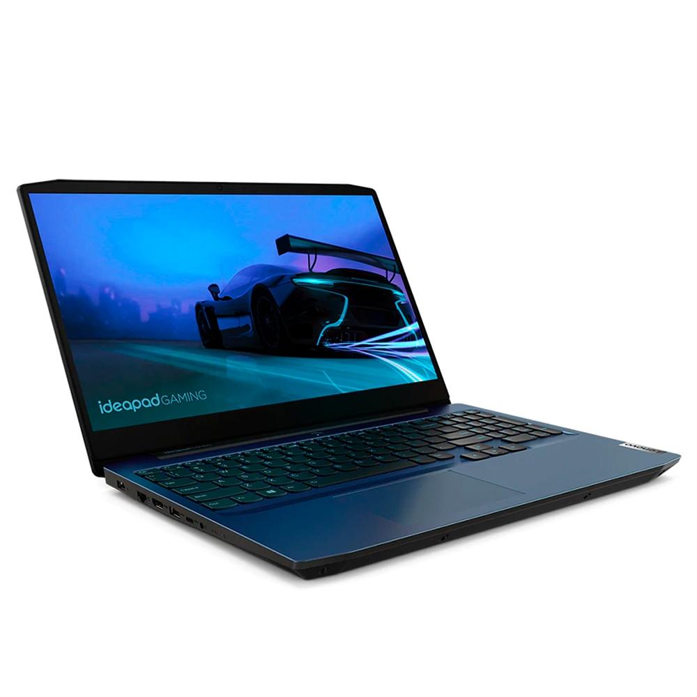 Notebook Gamer Lenovo Intel Core i7-10750H NVIDIA GeForce GTX 1650 4GB 8GB 512GB SSD 15.6´ Win10 H Azul – 82CG0005BR