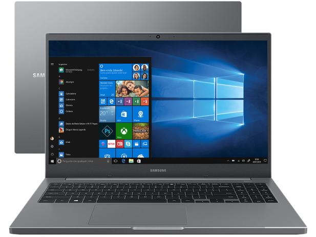 Notebook Samsung Book NP550XDA-KS1BR Intel Core i7 – 8GB 256GB SSD 15,6” Full HD LED Windows 10