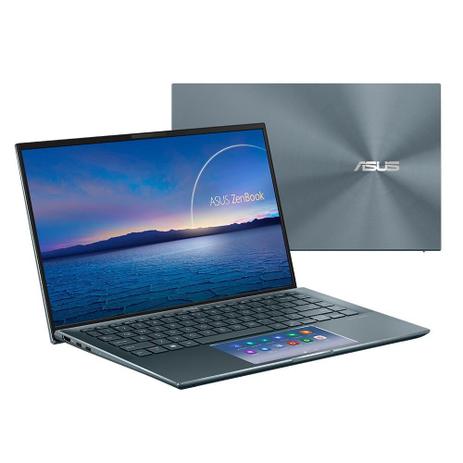 Notebook Asus ZenBook Intel Core I7-1165G7, 8GB, 512 GB SSD, Windows 10 Home, 14, Cinza Escuro – UX435EA-A5072T