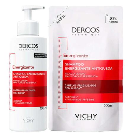 Vichy Dercos Energizante Kit – Shampoo + Shampoo Refil