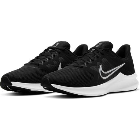 Tênis Nike Downshifter 11 Masculino – Preto+Branco