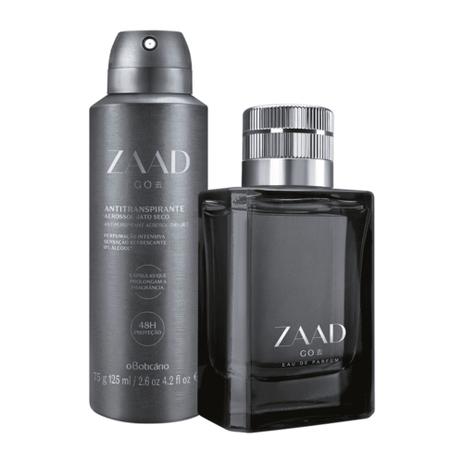 Combo Zaad Go: Eau de Parfum + Desodorante Antitranspirante Aerossol