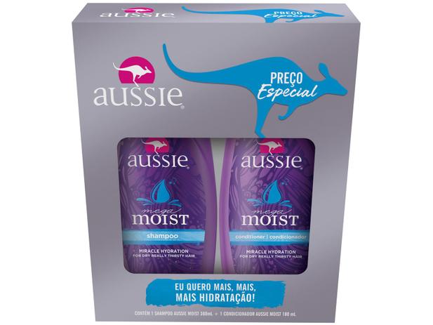 Shampoo e Condicionador Aussie Moist