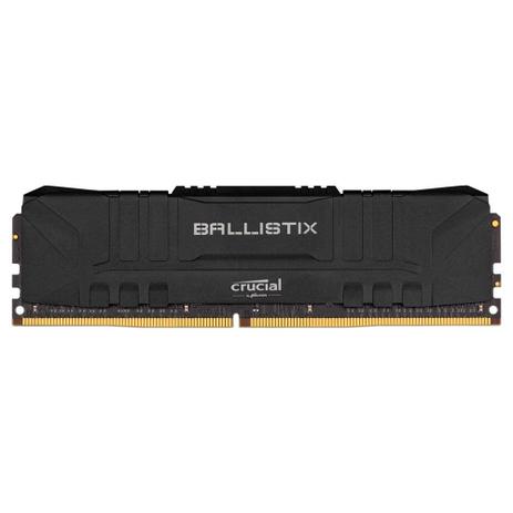 Memória Crucial Ballistix 8GB DDR4 3000 Mhz, CL15, Preto – BL8G30C15U4B