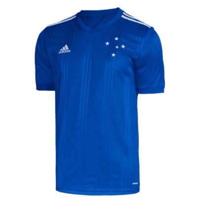 Camisa Cruzeiro I 20/21 s/nº Torcedor Adidas Masculina – Azul