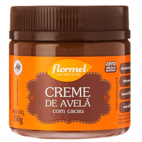 Flormel Creme de Avelã com Cacau Zero 150g