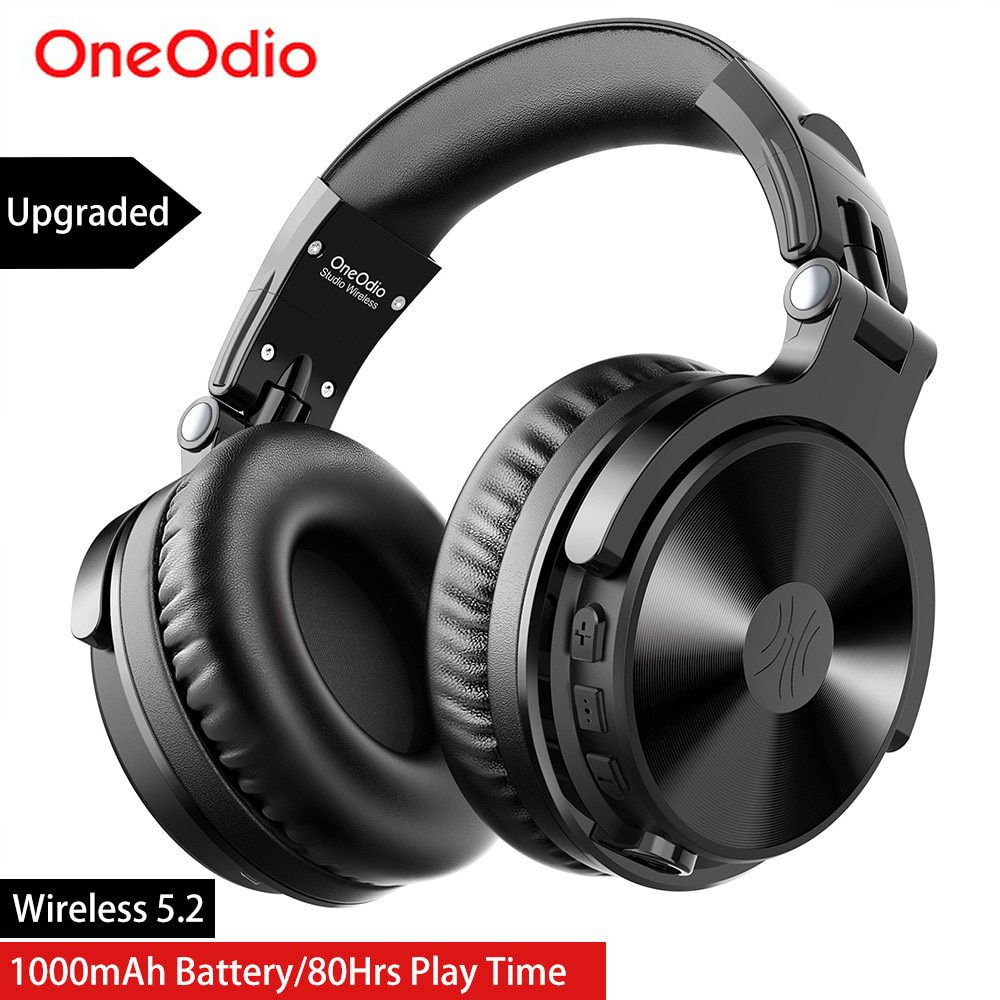 Fone Oneodio Bluetooth Wireless Headphones With Microphone 80Hrs