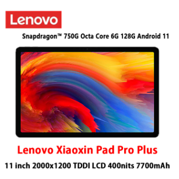 Tablet Lenovo XiaoXin PAD Plus 128GB 6GB 11″ 2K Snapdragon 750G Global
