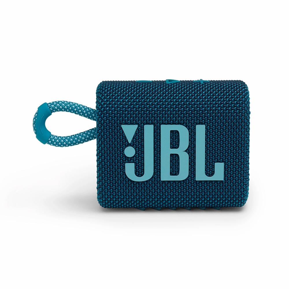 Caixa de Som JBL GO3 Bluetooth À Prova d’Agua e Poeira 4,2W RMS Azul – JBLGO3BLU