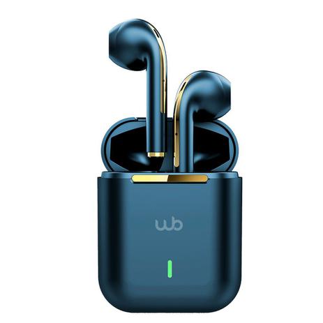 Fone de ouvido Bluetooth WB Pods Azul