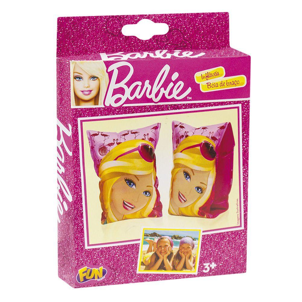 Boia de Braço Fun Barbie Cores Sortidas 1 Par Ref:7670-07
