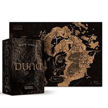 Box Duna: Primeira Trilogia + Mapa Arrakis