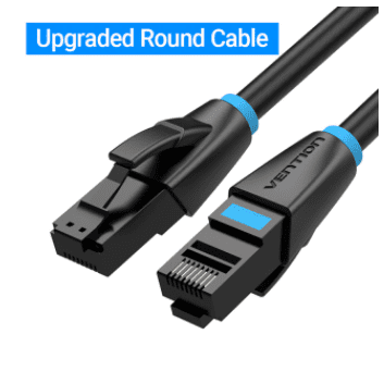 Cabo Ethernet Vention RJ45 5m – Upgraded Flat Cable
