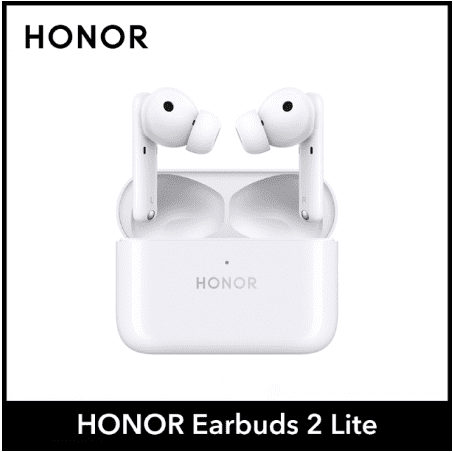 Fone de Ouvido Honor Earbuds 2 Lite TWS Bluetooth 5.2 ANC