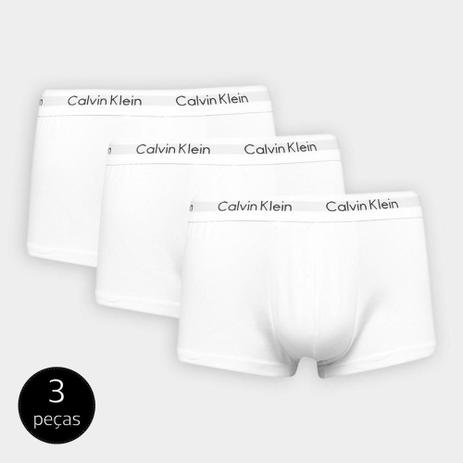 Kit Cueca Boxer Calvin Klein Trunk 3 Peças