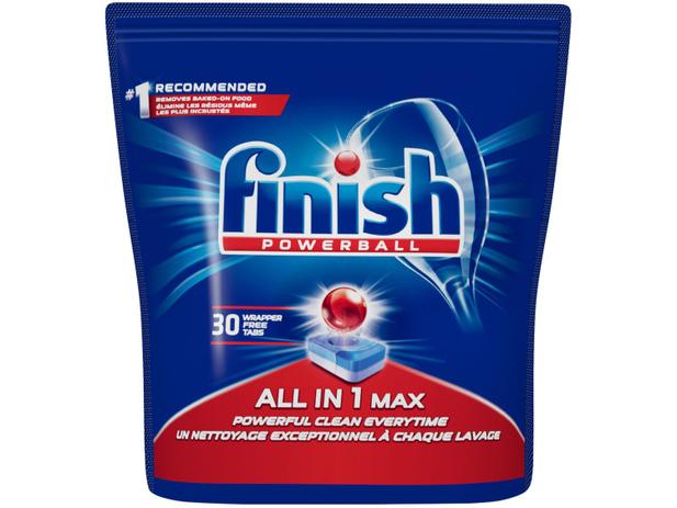 Detergente em Tabletes Lava-Louças Finish Tabs – 507g com 30 Unidades