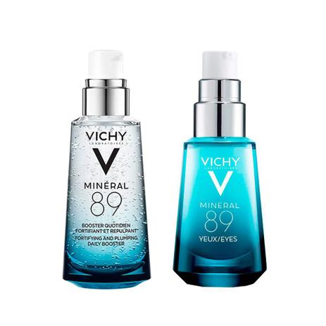 Vichy Mineral 89 Kit – Hidratante Facial + Hidratante para Olhos